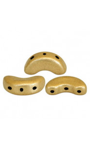 Arcos par Puca® beads Light gold mat 00030/01710